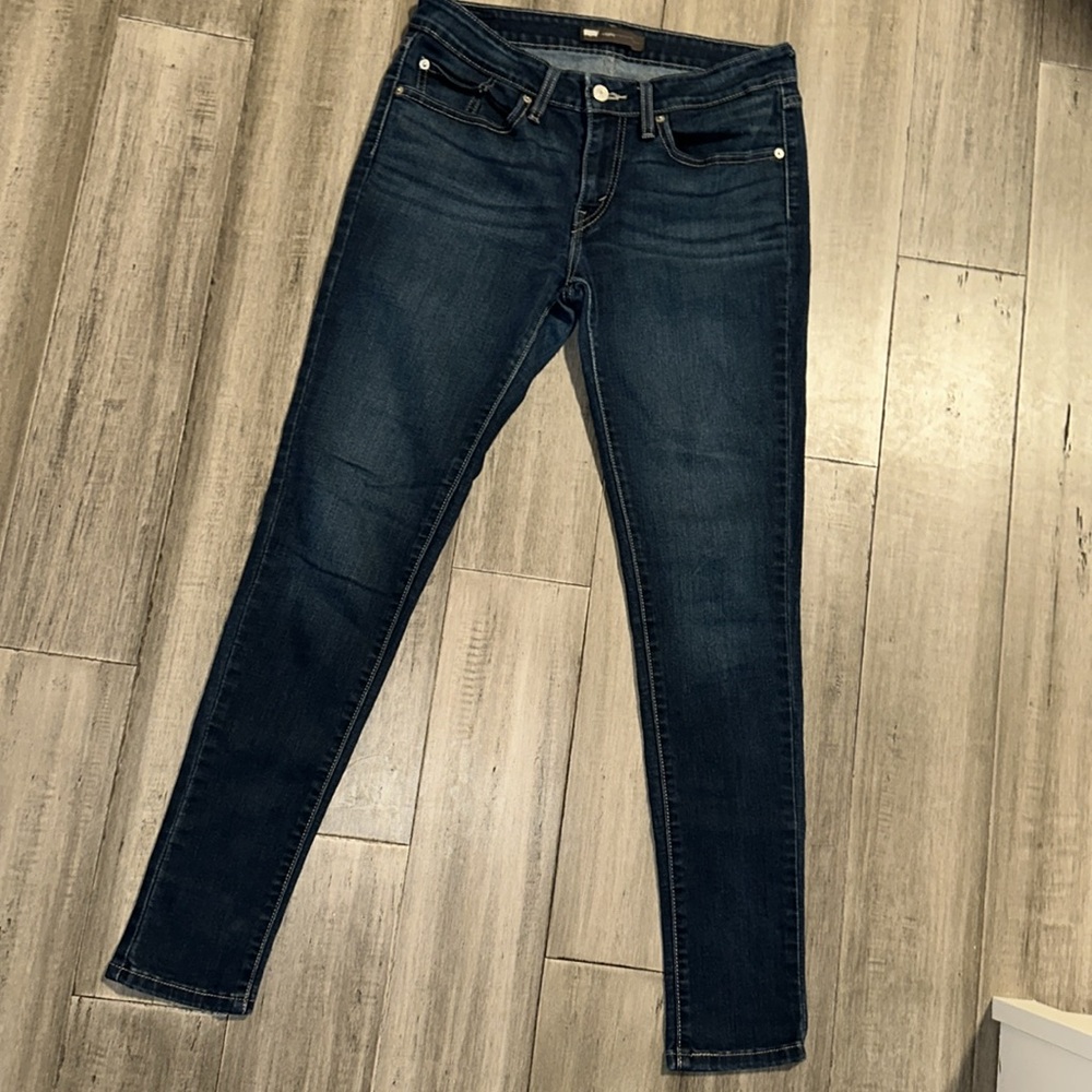 Size 30 x 29 Levi’s Jean Leggings. Professionally Hemmed to 29in - Picture 4 of 6